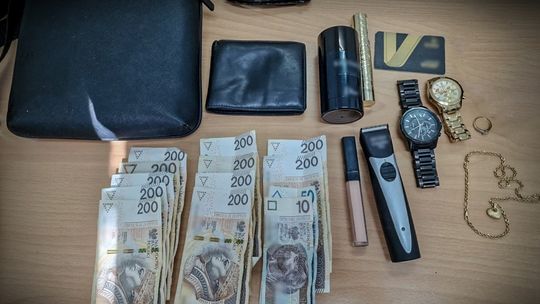 Zielona Góra: Zatrzymani po kradzieży - ponad 22 tys. zł