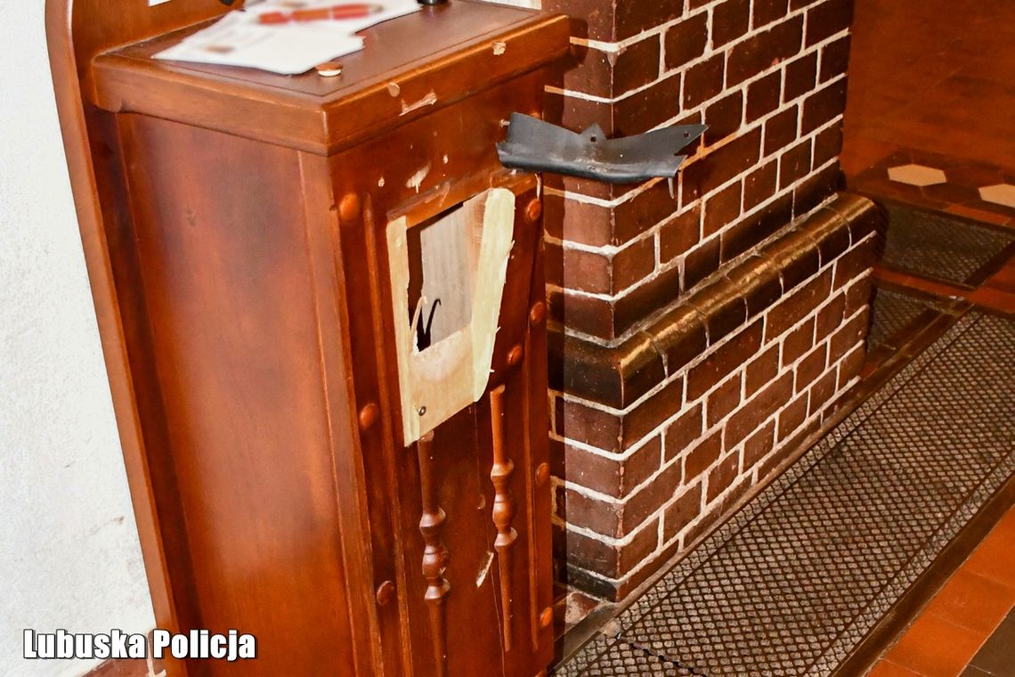 36-latek włamał się do kościelnych skarbon 36-latek włamał się do kościelnych skarbon