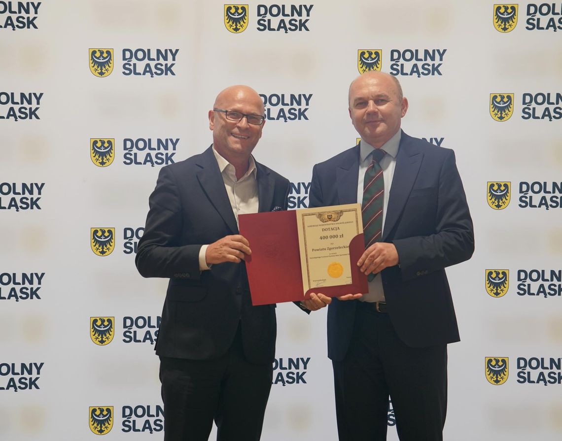 400 tys. dla Powiatu Zgorzeleckiego 400 tys. dla Powiatu Zgorzeleckiego