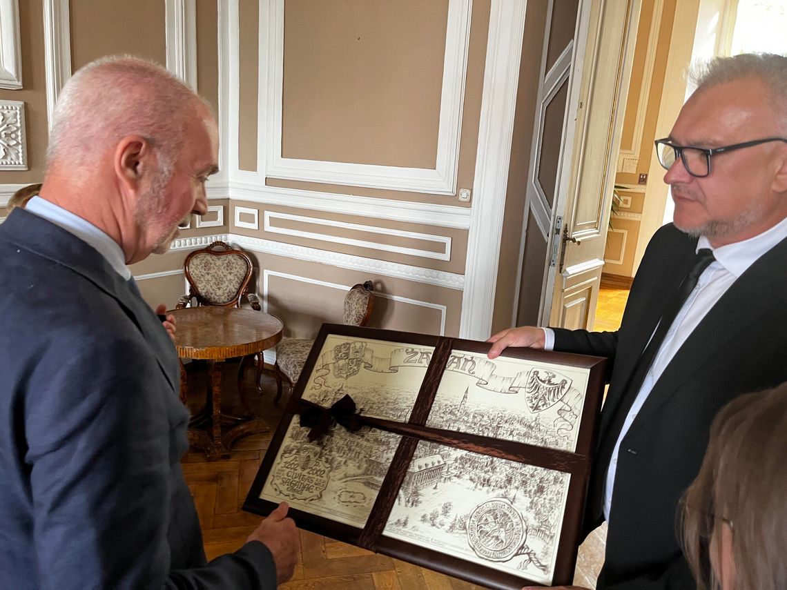 Ambasador Francji odwiedził Żagań