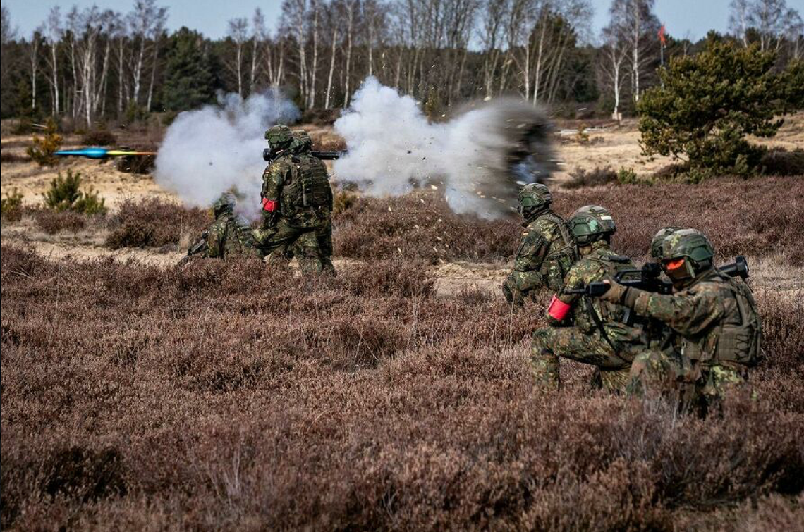 Balonowe ćwiczenia Bundeswehry