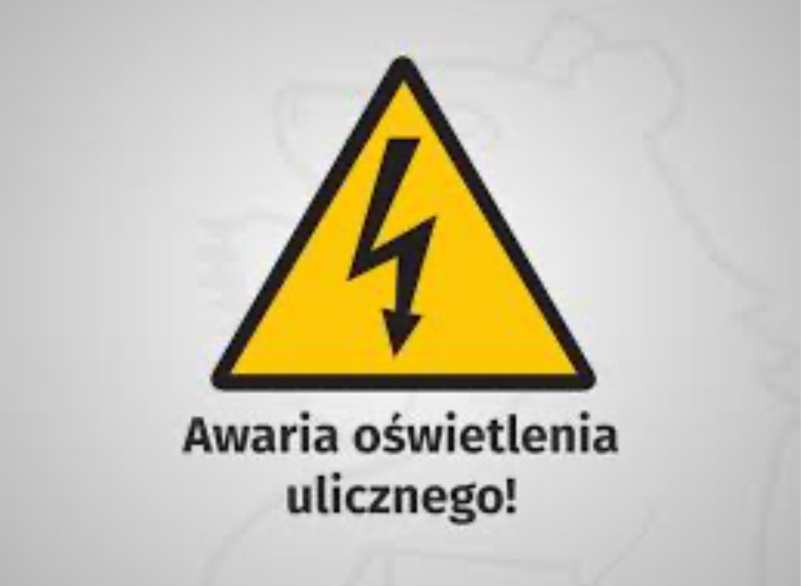 Bogatynia: awaria oświetlenia ulicznego