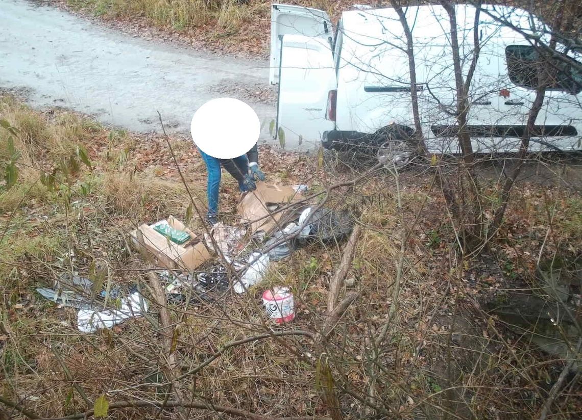 Bogatynia: Fotopułapki znów ujawniły sprawcę zaśmiecania
