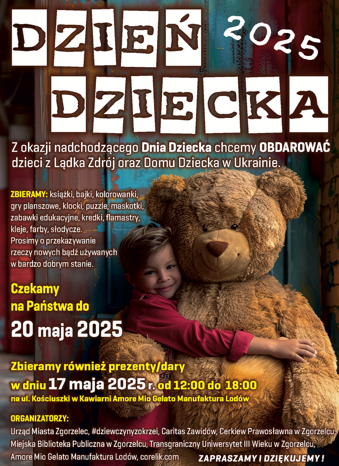 Dla Lądka raz jeszcze! Zbiórka na nadchodzący Dzień Dziecka