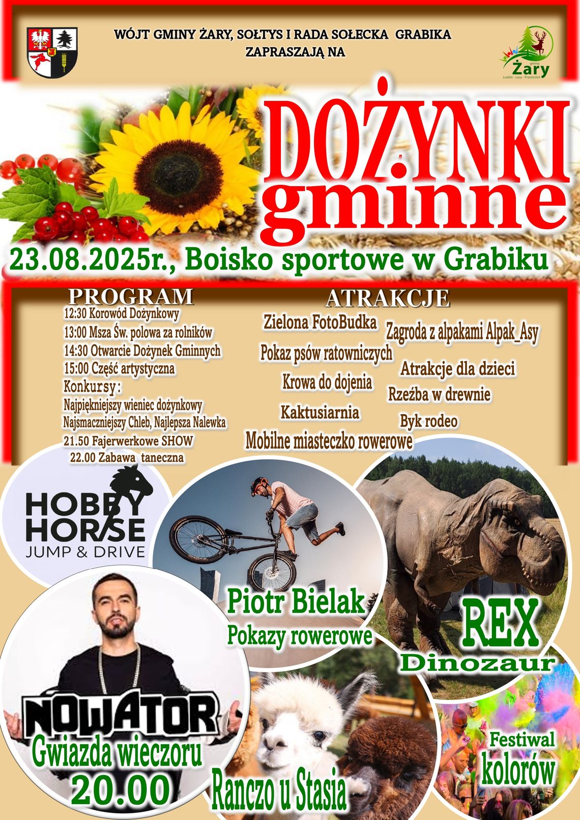 Dożynki w Żarach