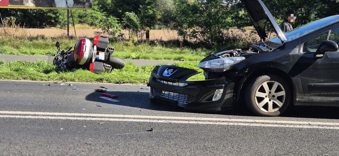 Dwa niebezpieczne zdarzenia z udziałem motocyklistów