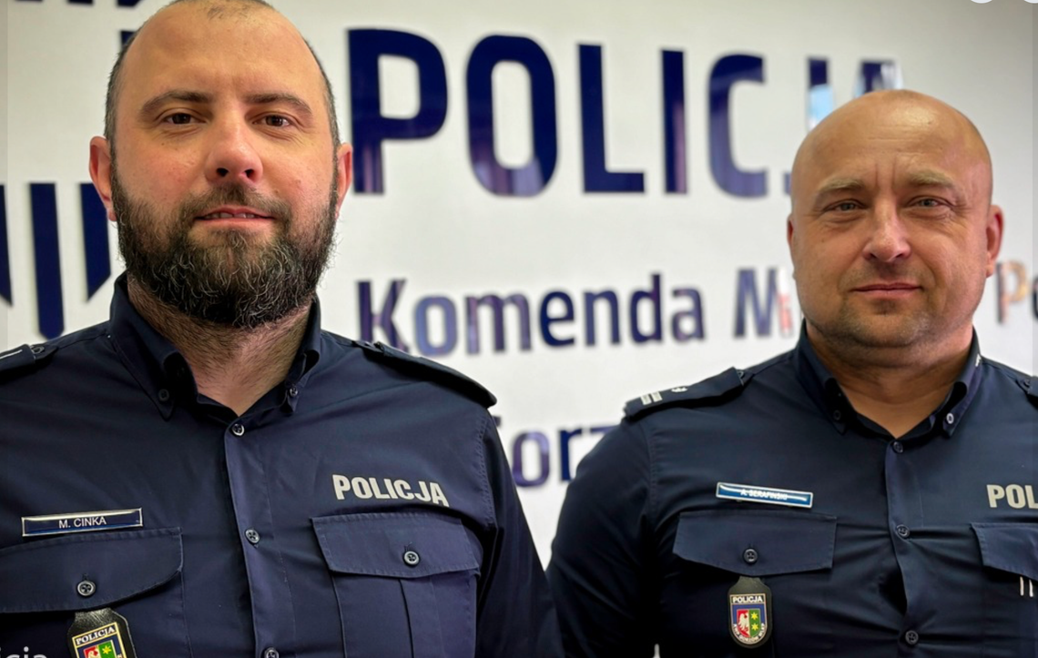 Gorzów Wlkp: wszedł na szczyt mostu kolejowego. Policjanci przekonali go do zejścia