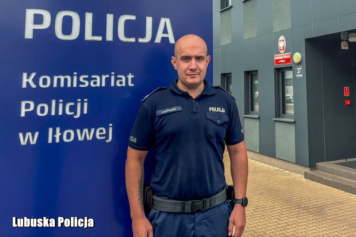 Iłowa: policjant uratował chłopca Iłowa: policjant uratował chłopca