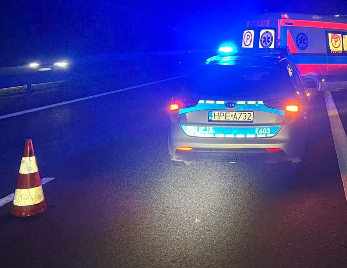 Karambol na S3 pod Jordanowem