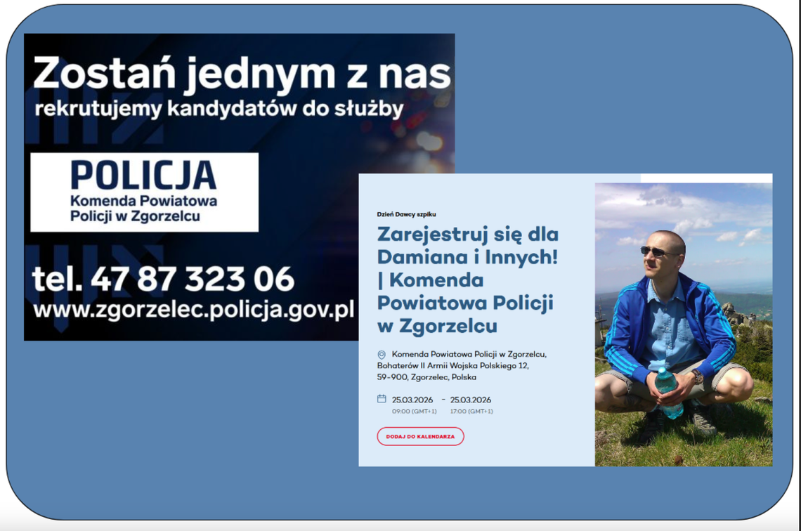 Komenda Powiatowa Policji w Zgorzelcu zaprasza na Dni Otwarte Komenda Powiatowa Policji w Zgorzelcu zaprasza na Dni Otwarte
