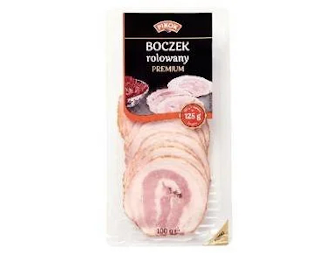 Lidl wycofuje partię boczku rolowanego Pikok z powodu wykrycia Listerii monocytogenes