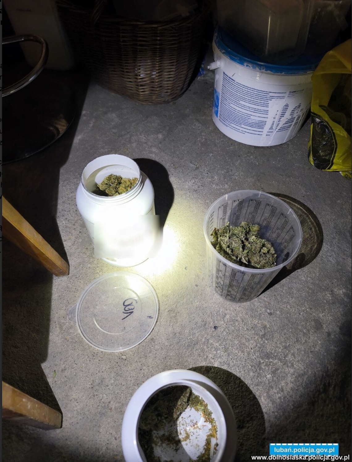 Lubań: 33-latek ze znaczną ilością narkotyków