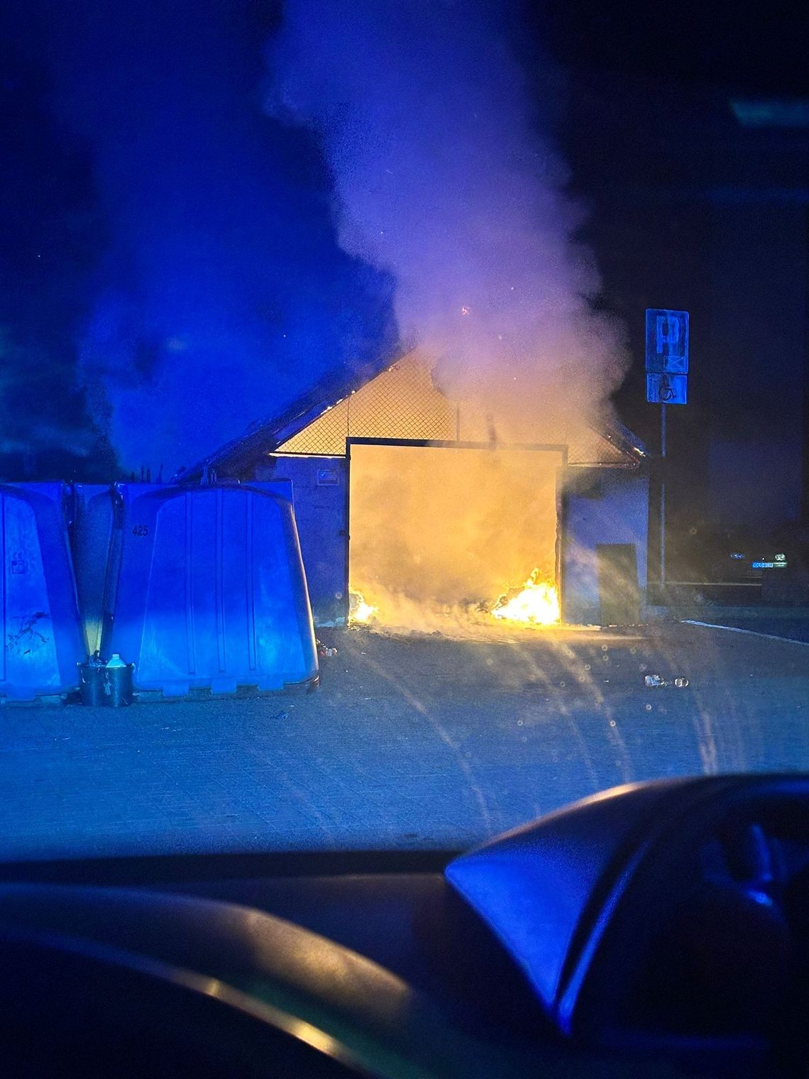 Lubań: zatrzymano podpalacza