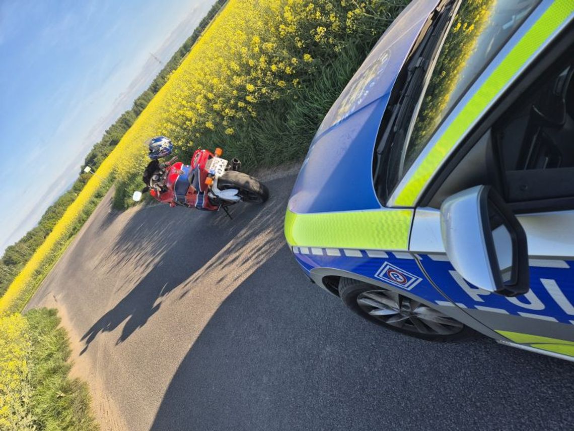 Motocyklista pod wpływem alkoholu i narkotyków złamał sądowy zakaz.