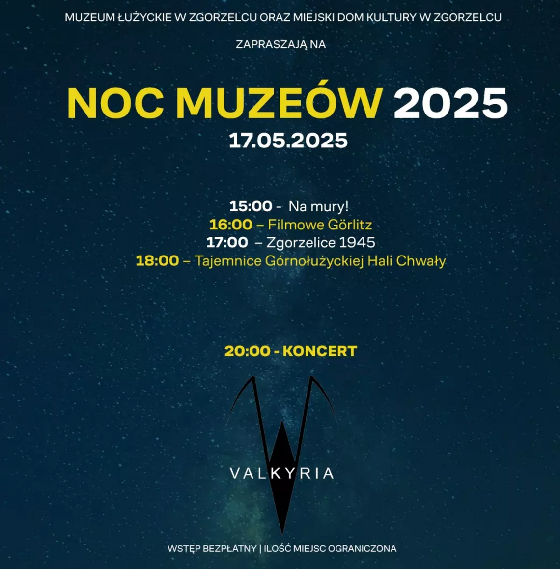 Noc Muzeów 2025 w Zgorzelcu. Sprawdź program wydarzenia!