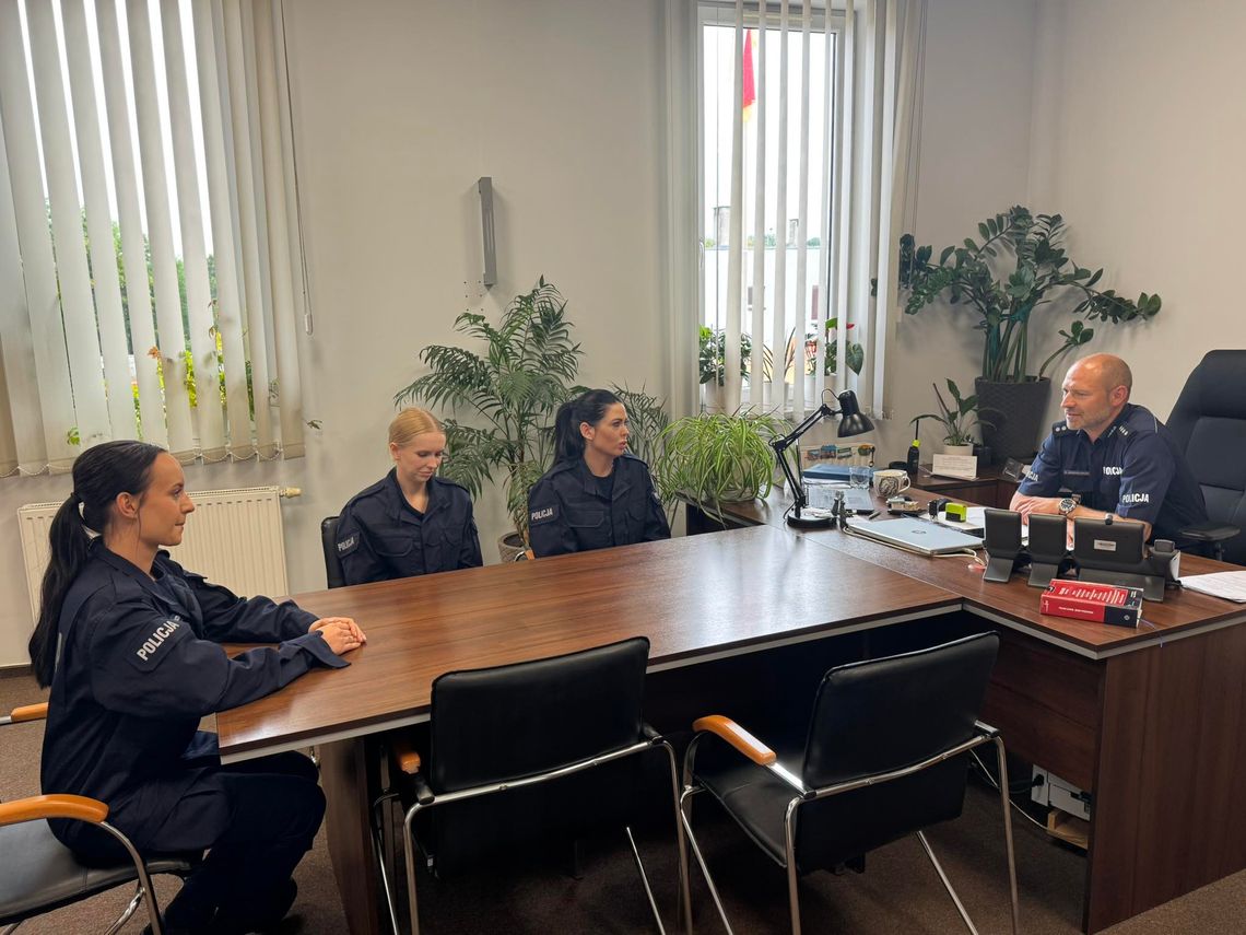 Nowe policjantki w szeregach żagańskiej komendy