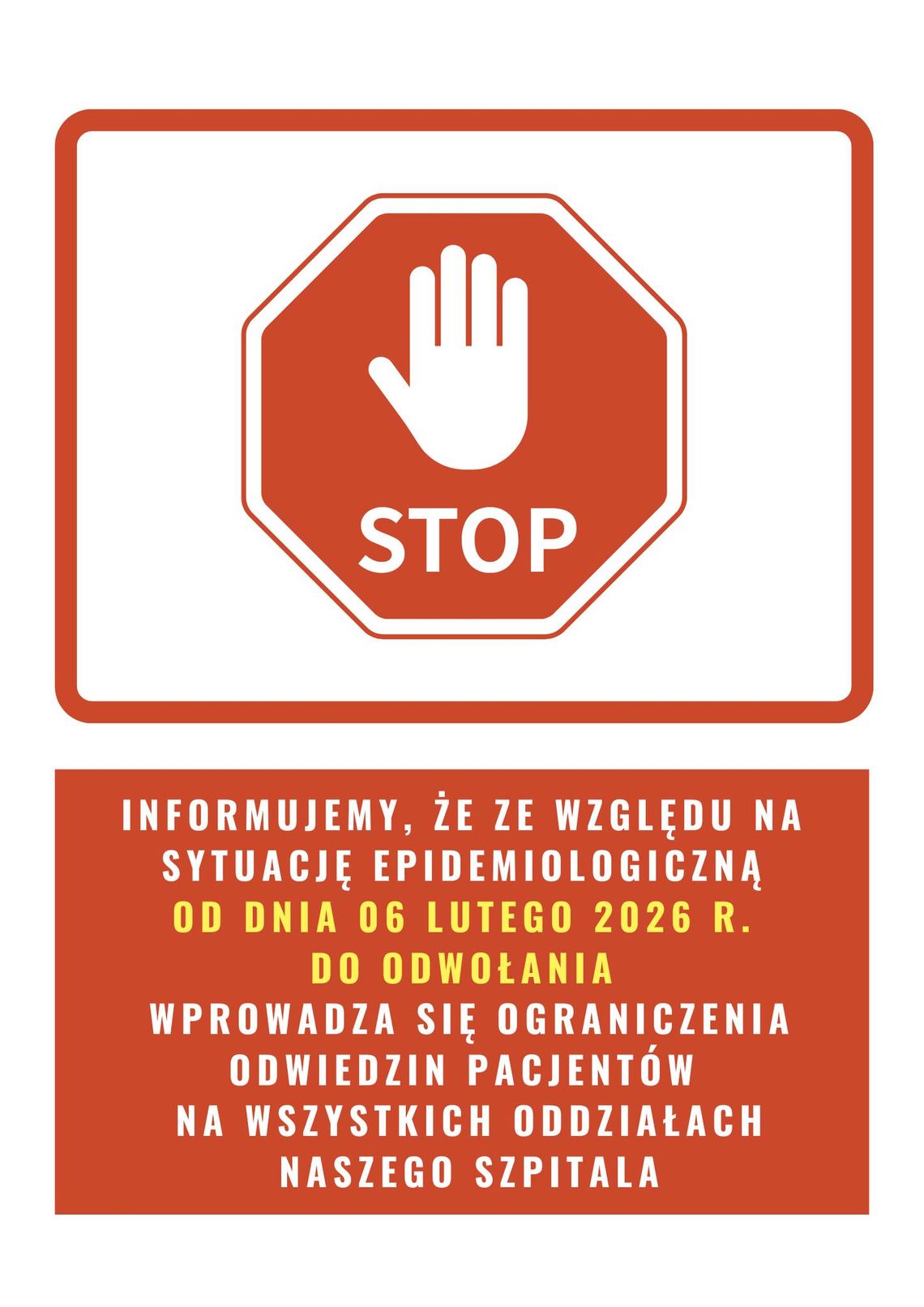 Ograniczenia odwiedzin w Łużyckim Centrum Medycznym w Lubaniu