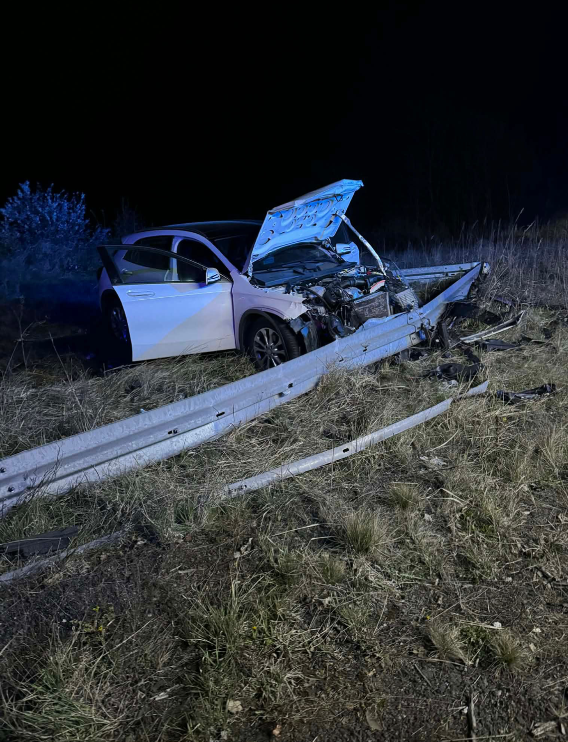 Piątkowy wypadek w Jędrzychowicach Piątkowy wypadek w Jędrzychowicach