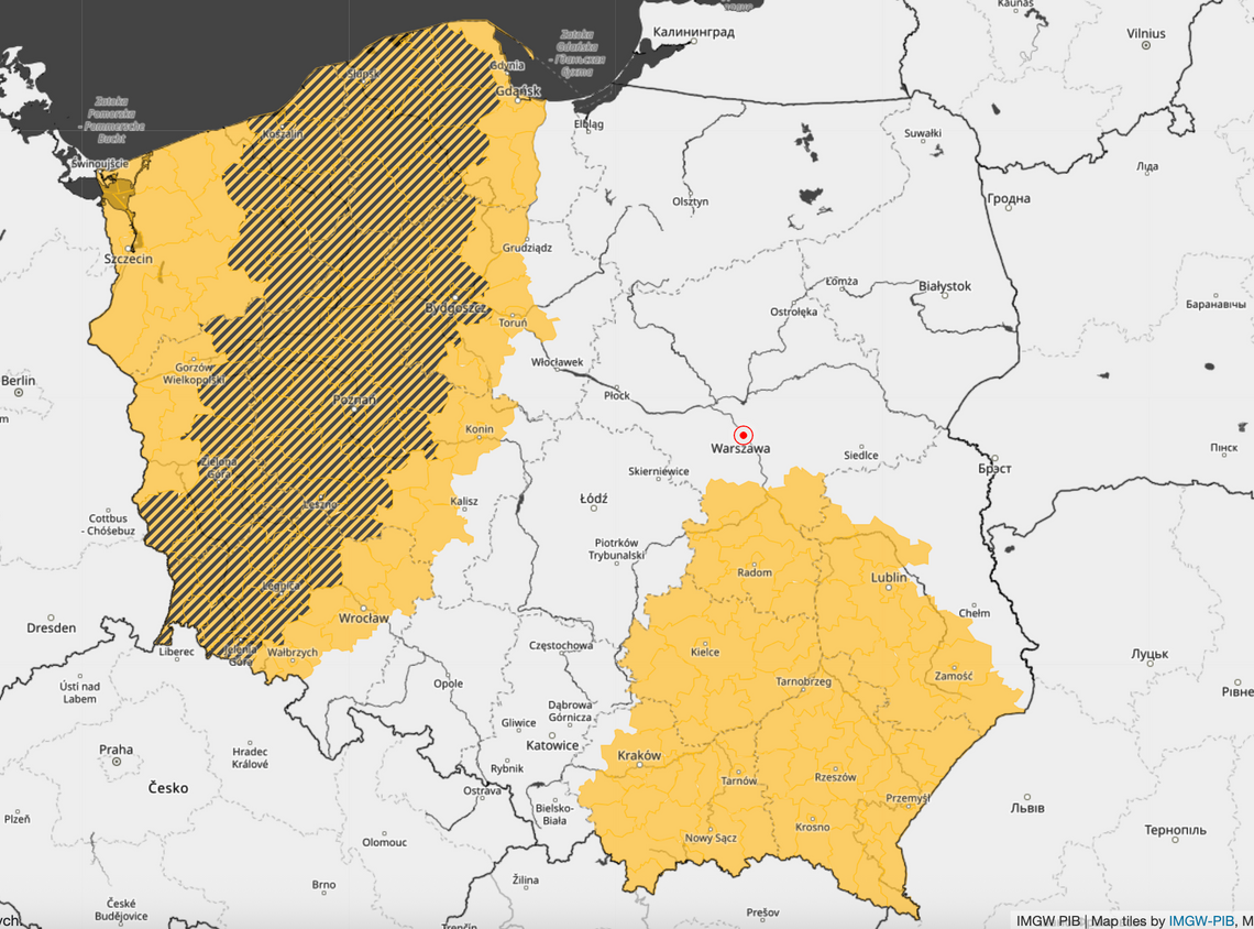 PILNE: Burze z gradem i silnym wiatrem nadciągają nad Zgorzelec! Sprawdź prognozę i ostrzeżenia