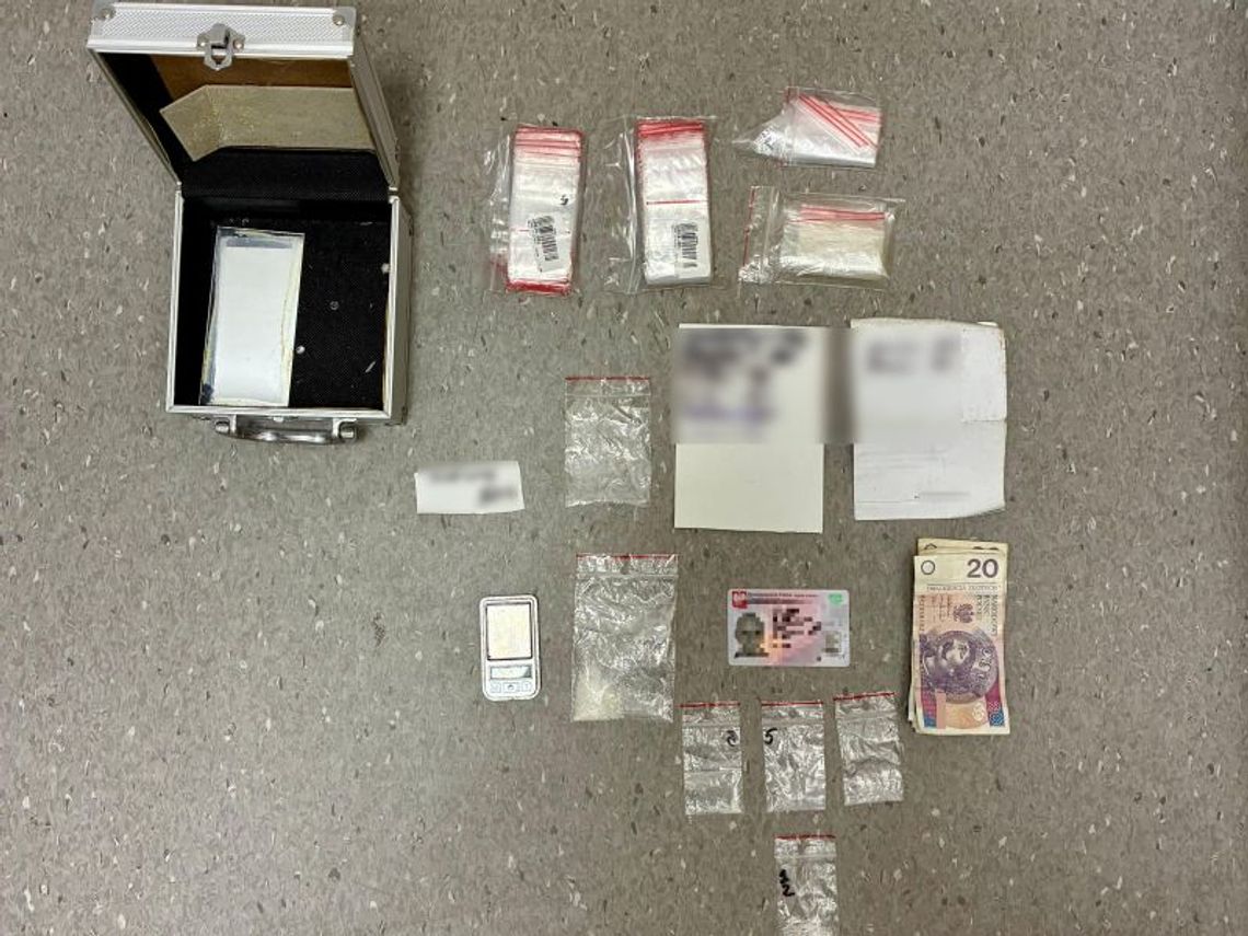Policjanci z Bogatyni zatrzymali 48-latka z metamfetaminą.