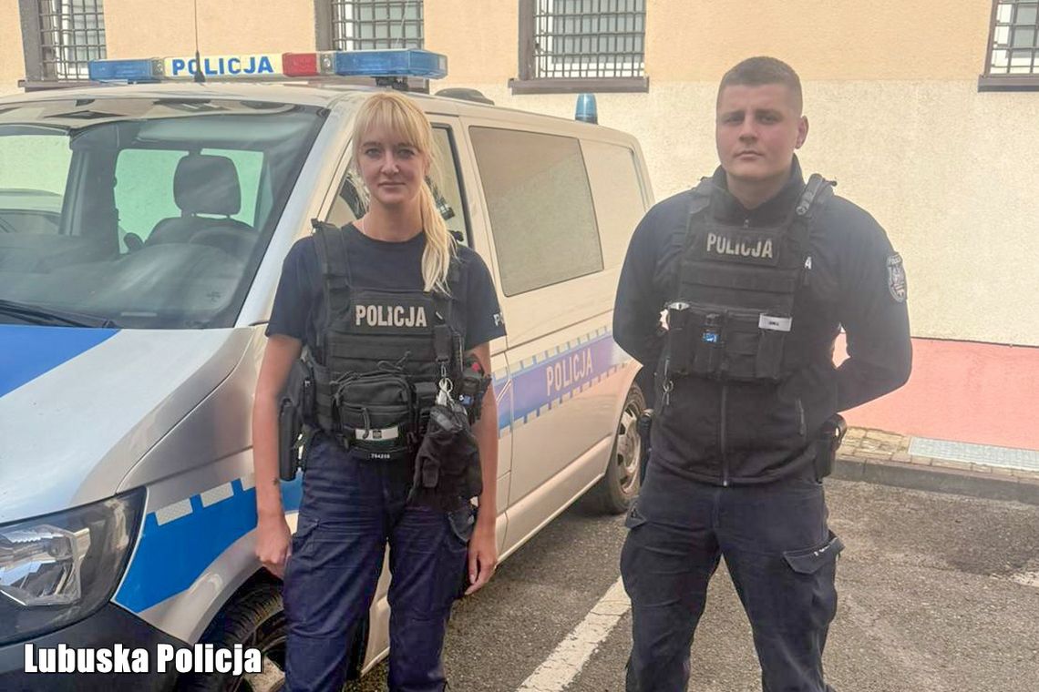 Lubuskie: Policjanci uratowali 72-latka
