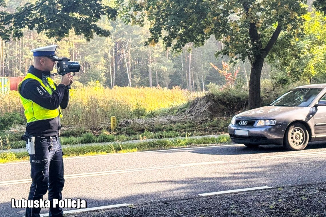 Policjanci z Żagania prowadzili działania „Prędkość”