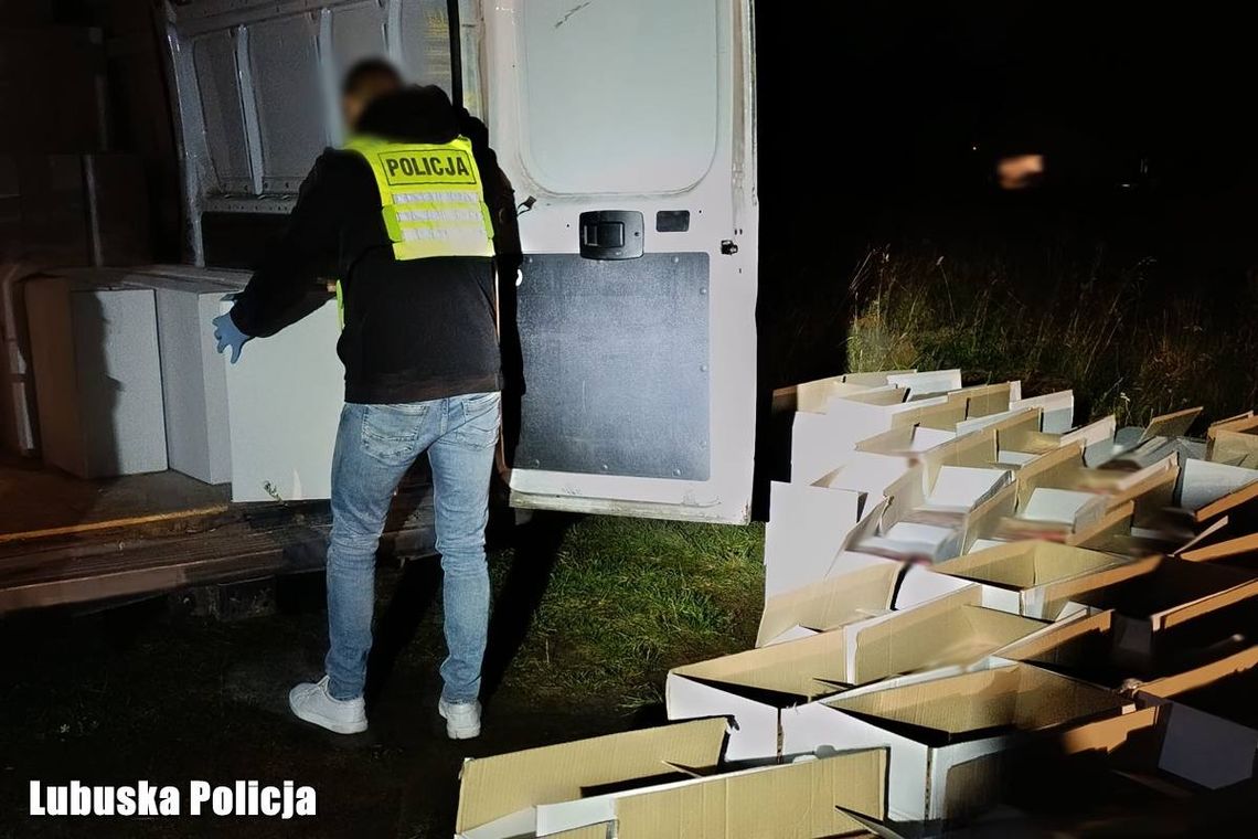 Policjanci z Żar zabezpieczyli ponad cztery miliony nielegalnych papierosów