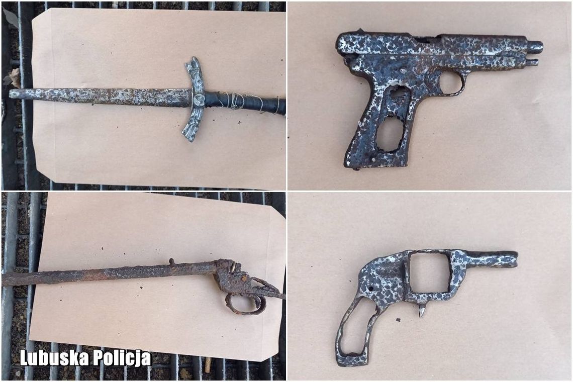 Żagań: Policjanci zabezpieczyli przedmioty mogące pochodzić okresu II wojny Żagań: Policjanci zabezpieczyli przedmioty mogące pochodzić okresu II wojny