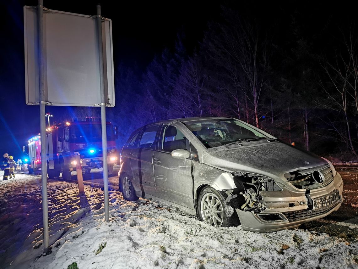 Potrącenie rowerzysty na DK29