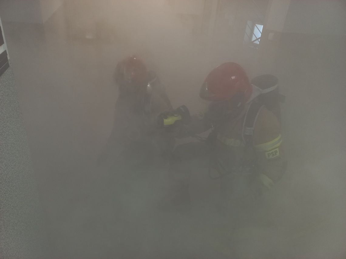 Zielona Góra: Pożar w komendzie policji