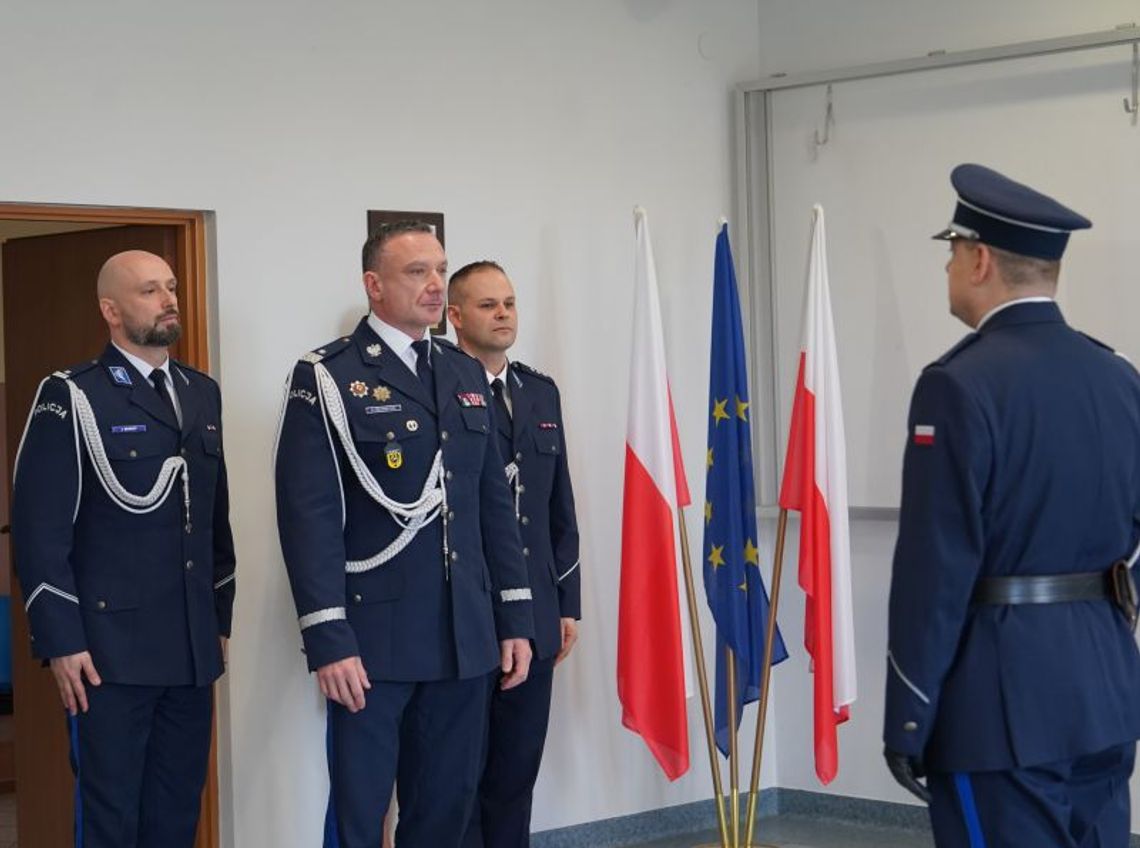 Pożegnanie Komendata Powiatowego Policji