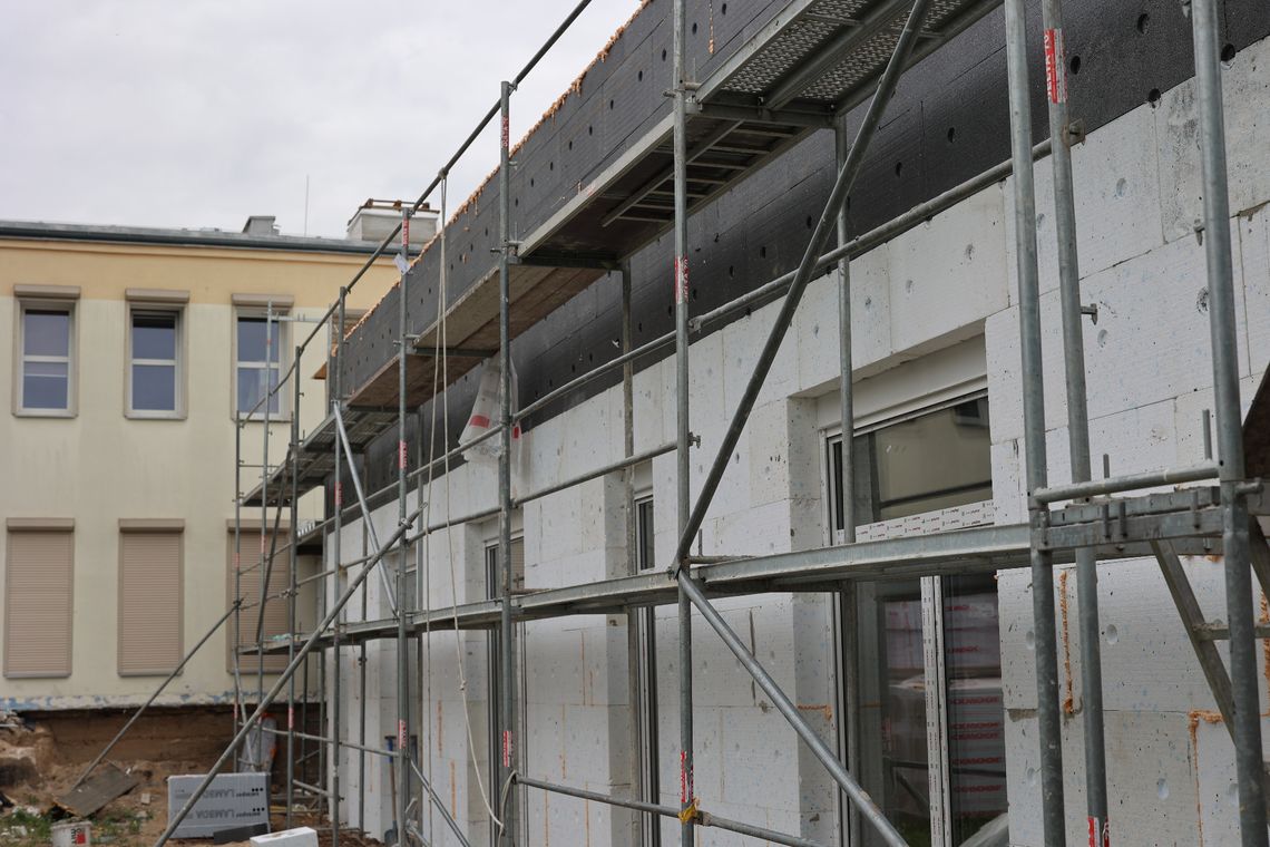 Rozbudowa żłobka „Bajka” w Słubicach idzie pełną parą