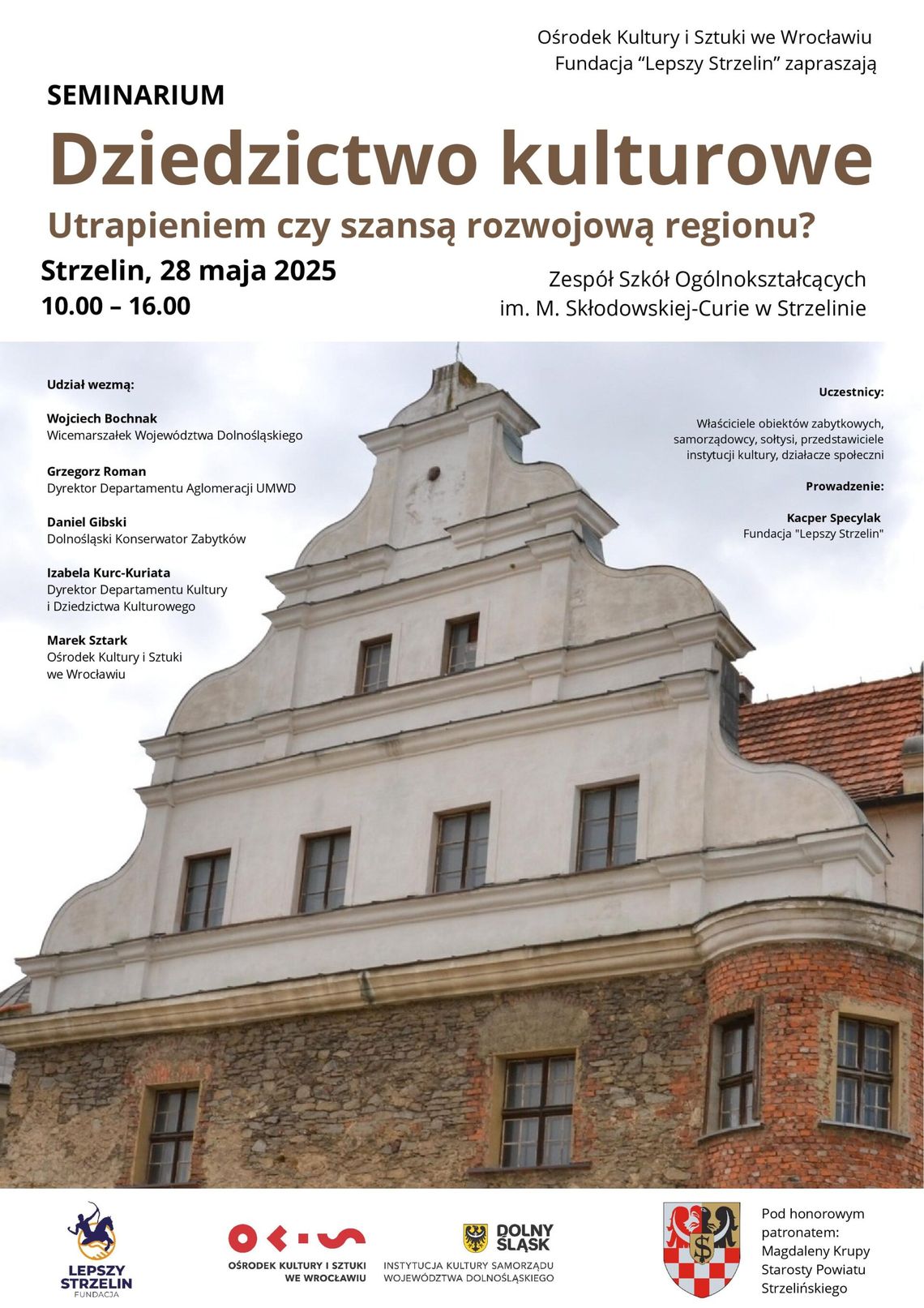 Seminarium: Dziedzictwo kulturowe. Utrapieniem czy szansą rozwojową regionu?