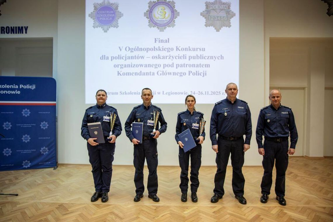 Świebodzińska policjantka najlepsza w kraju!