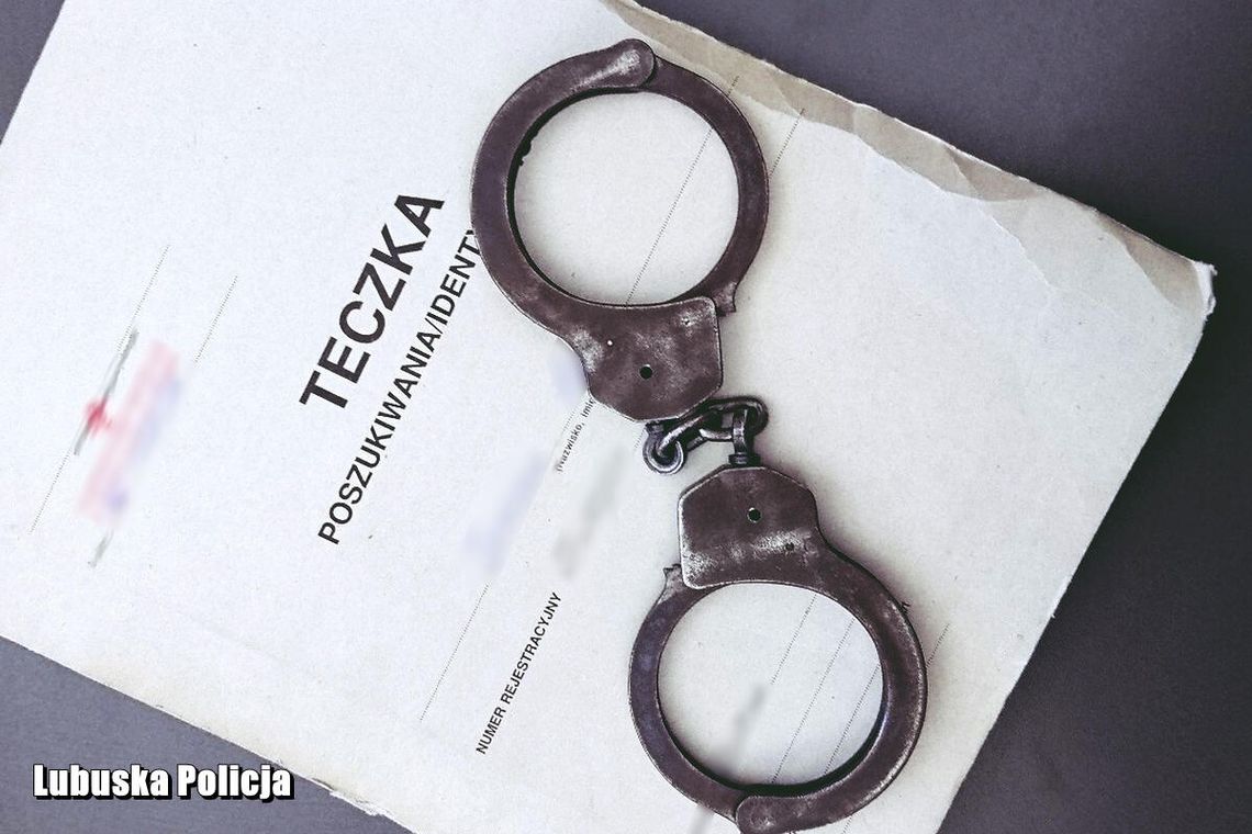 Ukrywał się prawie dekadę. Zatrzymano go w Zielonej Górze