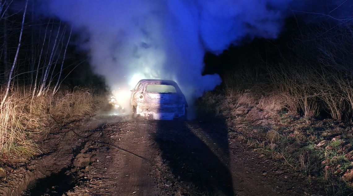 Urad: samochód spłonął doszczętnie