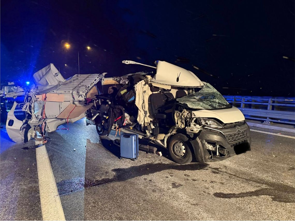 Wczorajszy wypadek na A4 Wczorajszy wypadek na A4