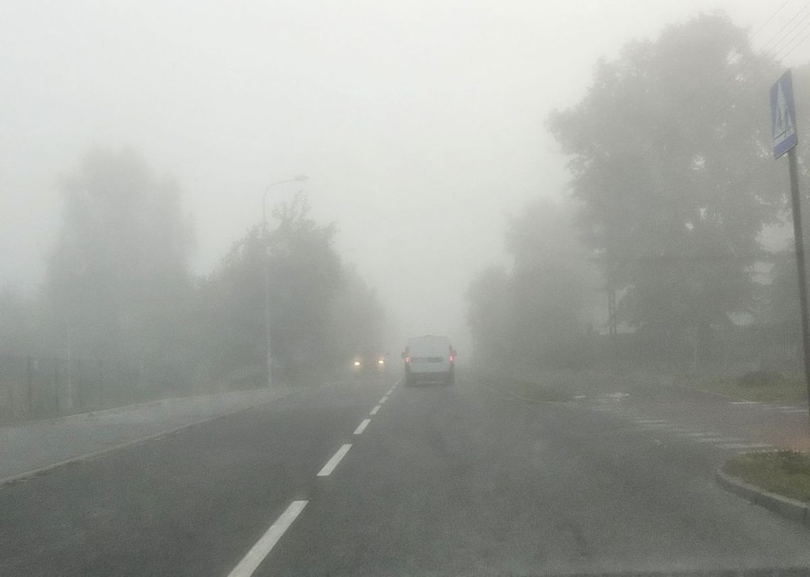 Wrzesień przynosi mgły