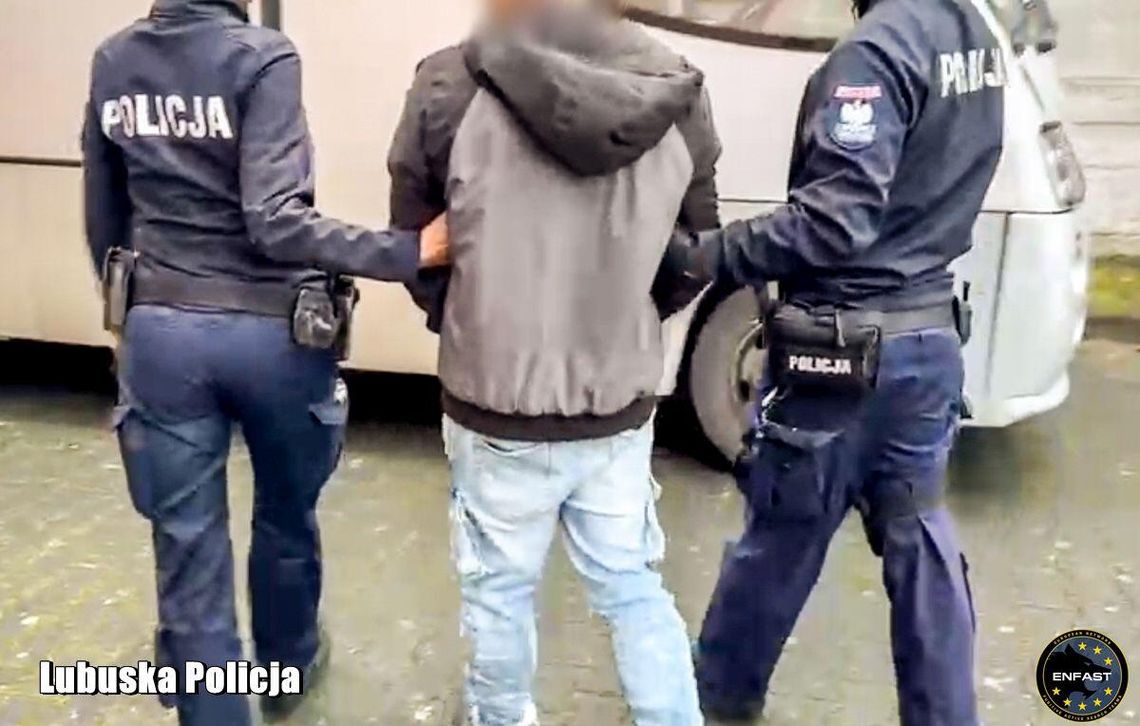 Współpraca polskiej i niemieckiej policji doprowadziła do zatrzymania poszukiwanego 36-latka