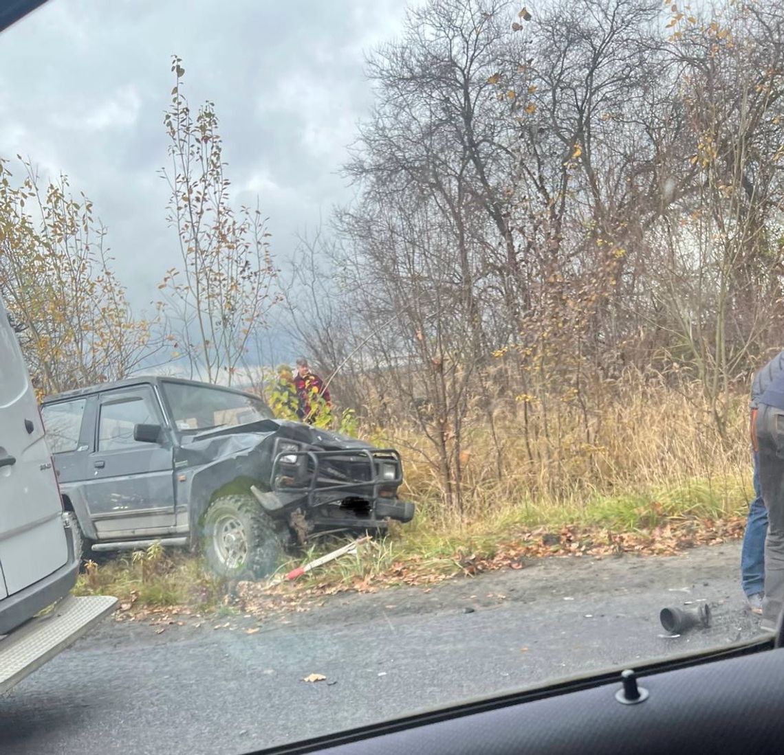Wypadek w Koźminie: trzy osoby trafiły do szpitala Wypadek w Koźminie: trzy osoby trafiły do szpitala