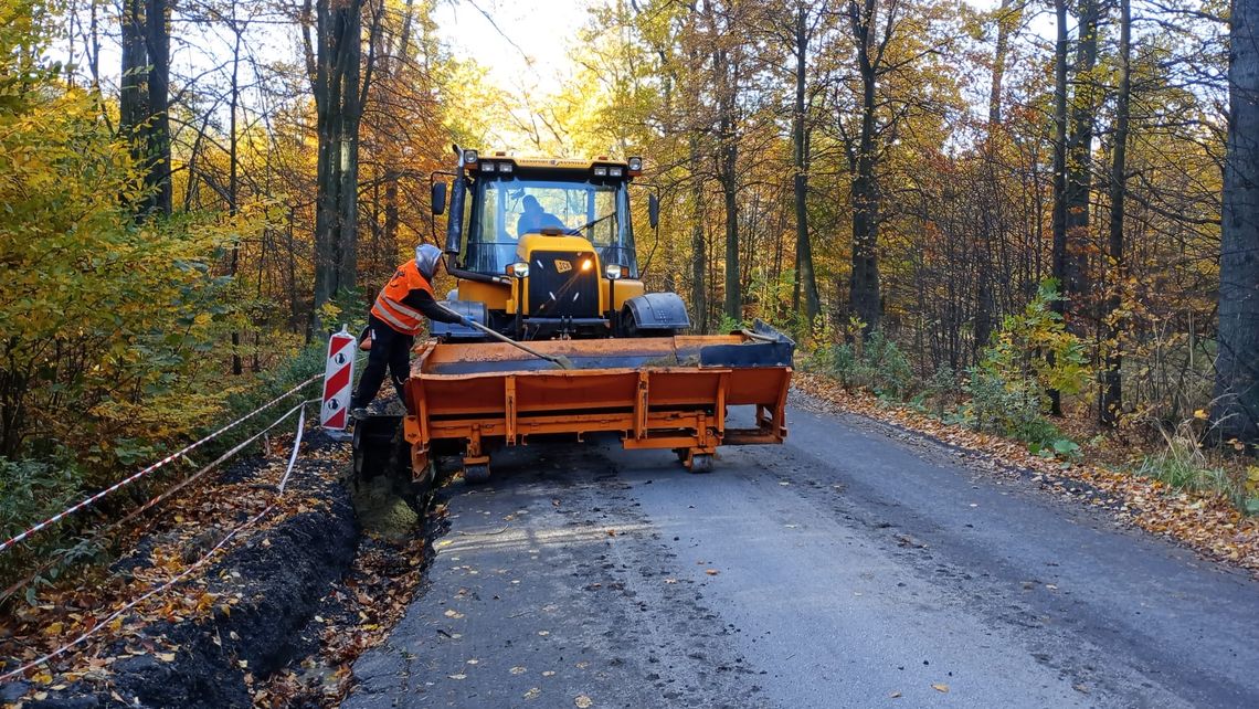 Wznowiono prace drogowe na Przylasku i w Henrykowie