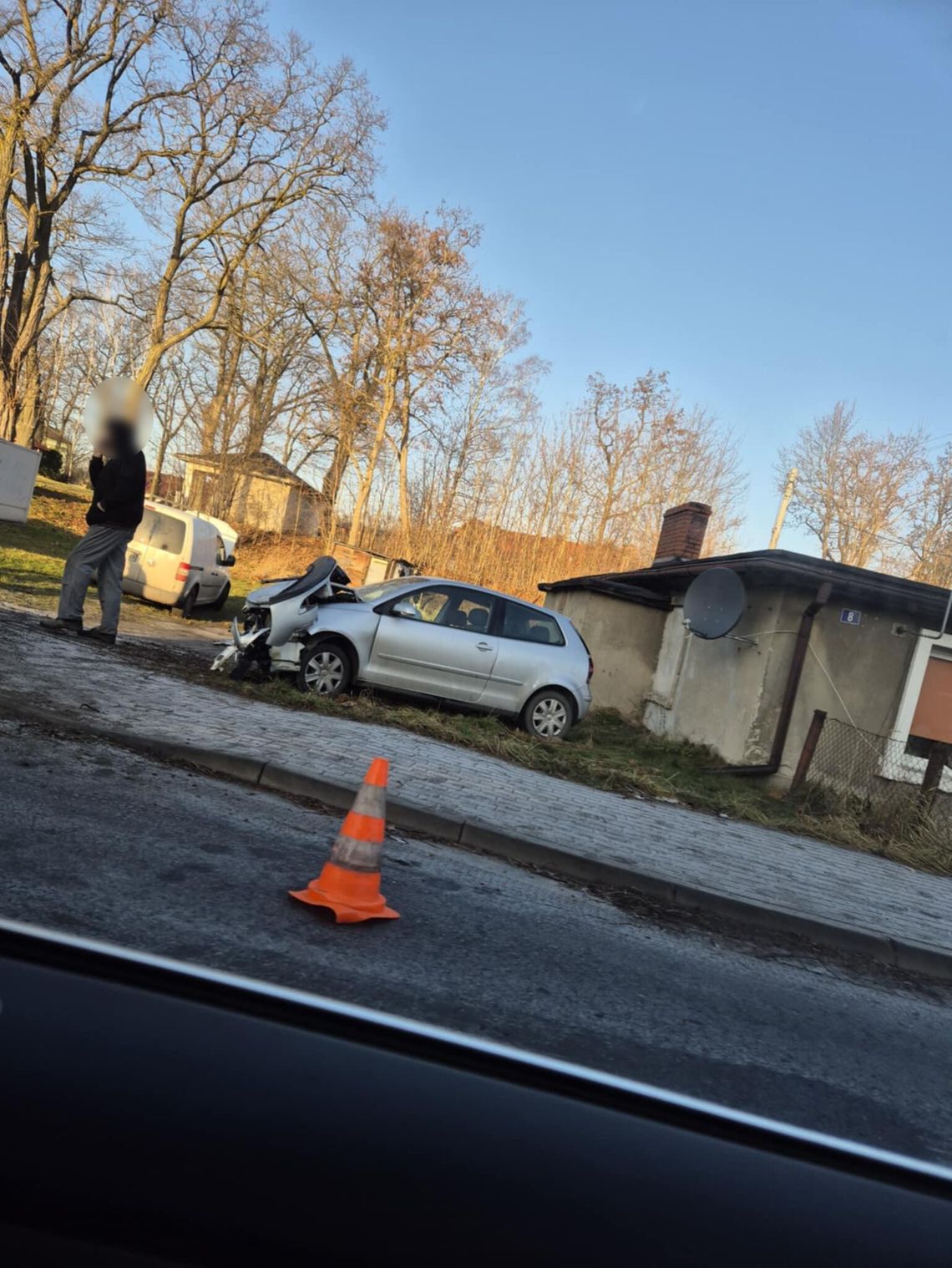 Zdarzenie drogowe w Zielonce Zdarzenie drogowe w Zielonce