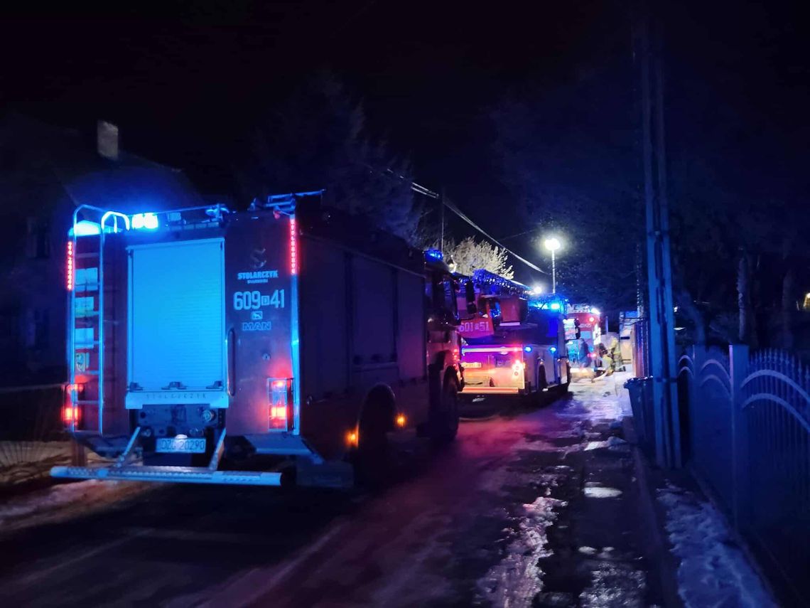 Zgorzelec: pożar piwnicy przy ulicy Podwale