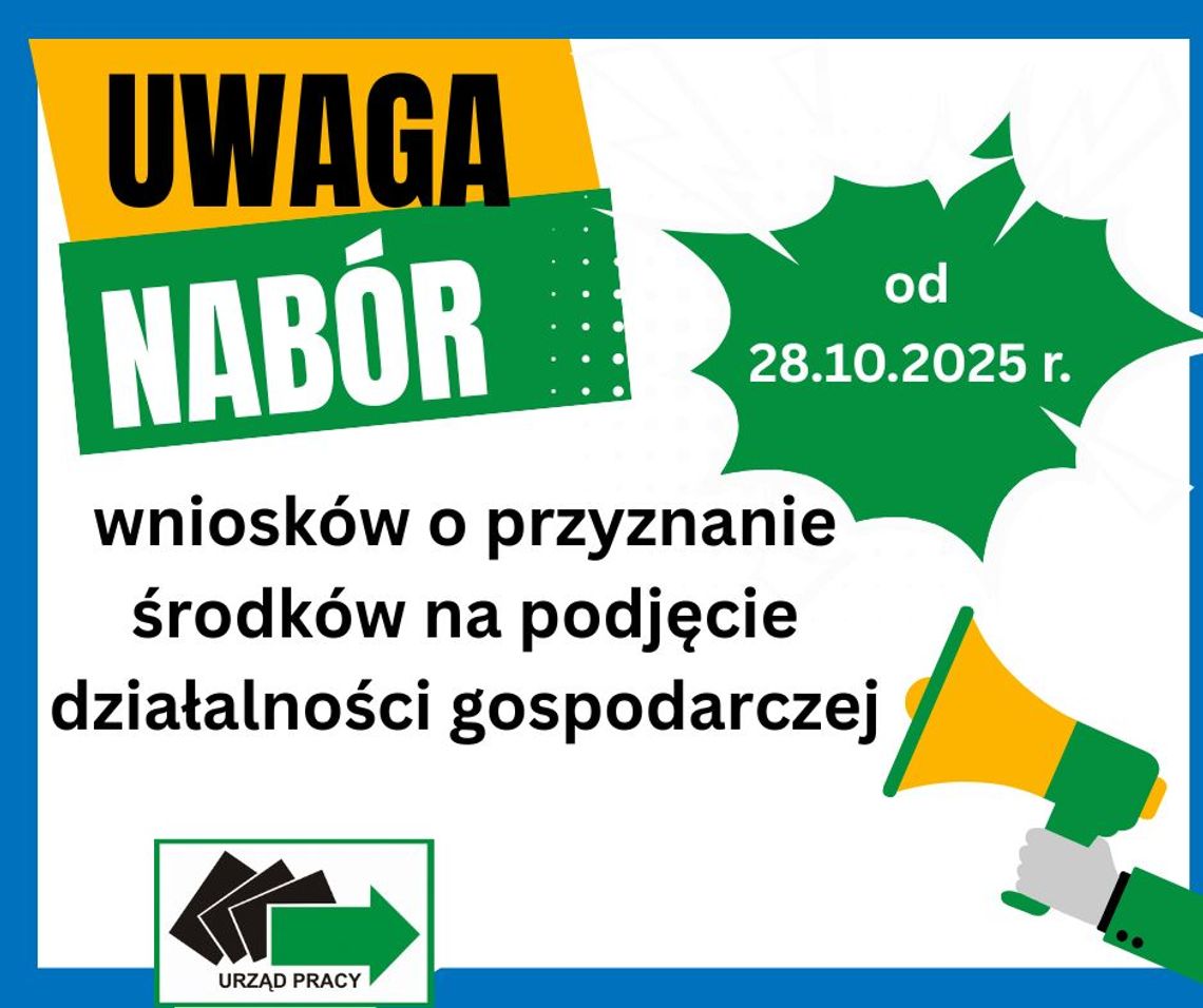 Zgorzelec:  w PUP rusza nabór wniosków o przyznanie środków na podjęcie działalności gospodarczej
