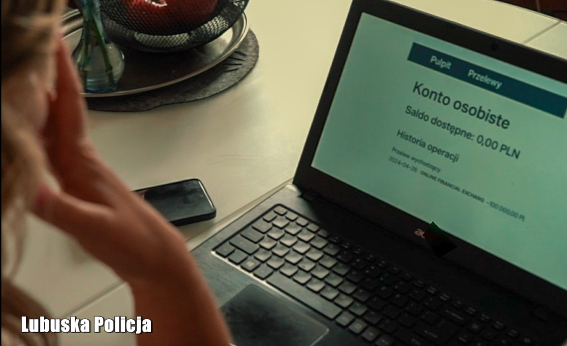 Zielona Góra: kobieta straciła ponad 120 tysięcy złotych