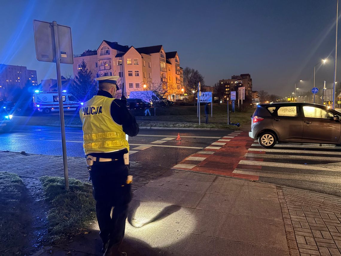 Zielona Góra: kolejne niebezpieczne zdarzenie z udziałem kierowcy i nastolatka na hulajnodze