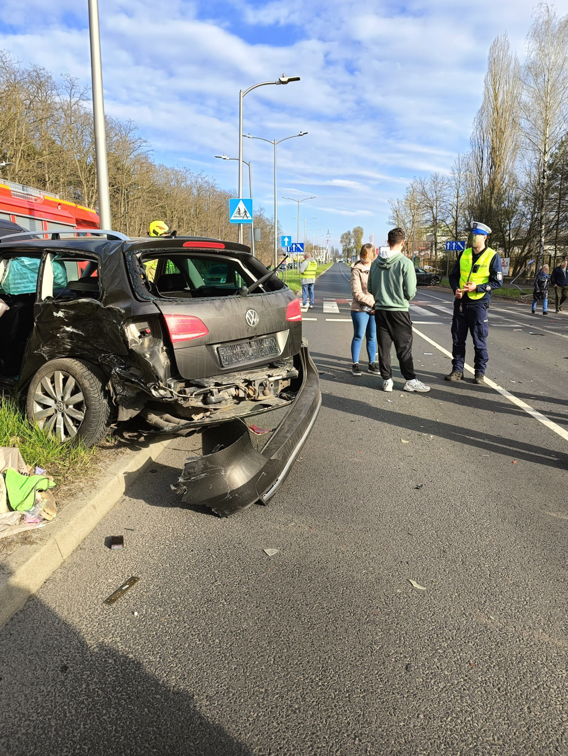 Zielona Góra: piątkowa kolizja na ulicy Zjednoczenia