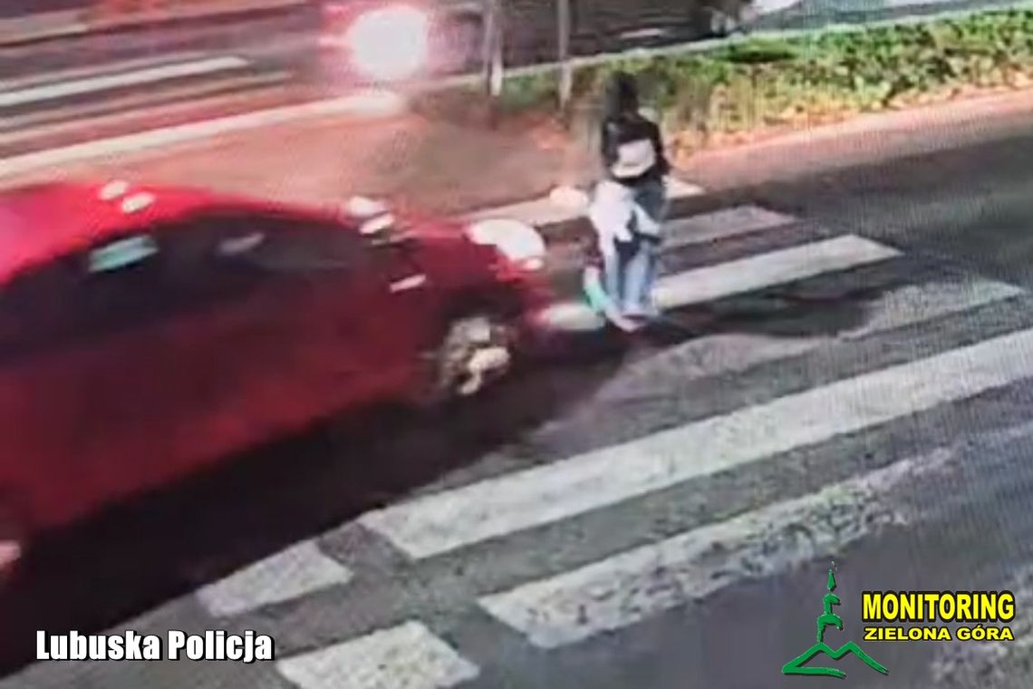 Zielona Góra: potrącenie nastolatka [WIDEO]