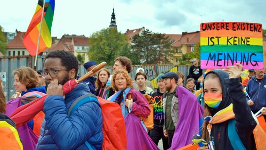 Miłość nie zna granic - ulicami Görlitz i Zgorzelca przeszedł Marsz Równości (CSD)